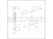 Harley-Davidson 1997 DYNA DYNA SUPER GLIDE  - FXD SHOCK ABSORBERS - HYDRAULIC