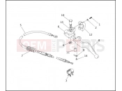 Harley-Davidson 1997 DYNA DYNA WIDE GLIDE  - FXDWG CLUTCH CONTROL