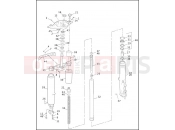 Harley-Davidson 1997 TOURING ULTRA CLASSIC  - FLHTCU FRONT FORK (2 OF 2)