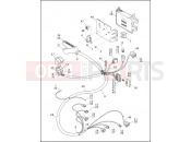 Harley-Davidson 1997 TOURING ULTRA CLASSIC  - FLHTCU WIRING HARNESS & CONTROL MODULE - FUEL INJECTED