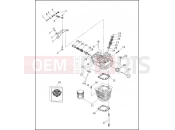 CYLINDERS, VALVES & HEADS - VÂ²â¢ EVOLUTION - Harley-Davidson DYNA LOW RIDER - FXDL 1996