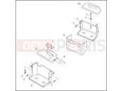 Harley-Davidson 1996 DYNA DYNA WIDE GLIDE  - FXDWG BATTERY TRAY