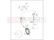HARLEY-DAVIDSON FLHTC SIDECAR  - SIDECAR FOR FLHTC ALTERNATOR & REGULATOR - HIGH OUTPUT