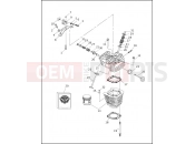 Harley-Davidson 1996 SOFTAIL FAT BOY  - FLSTF CYLINDERS, VALVES & HEADS - V2â¢ EVOLUTION