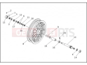 Harley-Davidson 1996 TOURING ELECTRA GLIDE STANDARD  - FLHT SIDECAR WHEEL