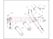 THROTTLE CONTROL - 1995 - Harley-Davidson ELECTRA GLIDE CLASSIC - FLHTCI 1996