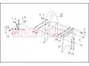 WINDSHIELD - Harley-Davidson FLHTC SIDECAR - SIDECAR FOR FLHTC 1995