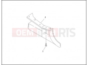 Harley-Davidson 1995 TOURING ELECTRA GLIDE CLASSIC  - FLHTC REAR BELT GUARD