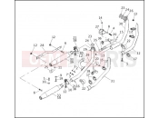EXHAUST SYSTEM - Harley-Davidson DYNA SUPER GLIDE CONVERTIBLE - FXDS CONV 1994