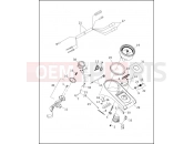 INSTRUMENTS - FXDWG - Harley-Davidson DYNA SUPER GLIDE CONVERTIBLE - FXDS CONV 1994