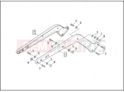 Harley-Davidson 1994 SOFTAIL FAT BOY  - FLSTF REAR FENDER SUPPORTS