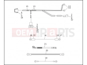 Harley-Davidson 1994 TOURING ELECTRA GLIDE SPORT  - FLHS WIRING HARNESS, MISCELLANEOUS - 1994