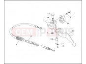 Harley-Davidson 1993 FXR SUPER GLIDE  - FXR CLUTCH CONTROL