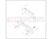 HARLEY-DAVIDSON SUPER GLIDE CONVERTIBLE  - FXRS CONV REAR BELT GUARD