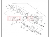 Harley-Davidson 1993 SIDECAR FLHTC/I SIDECAR  - SIDECAR FOR FLHTC/I FRONT BRAKE CALIPER