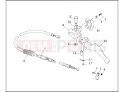 HARLEY-DAVIDSON SUPER GLIDE  - FXR CLUTCH CONTROL