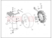 Harley-Davidson 1992 SIDECAR FLTC/FLHTC SIDECAR  - SIDECAR FOR FLTC/FLHTC ALTERNATOR & REGULATOR