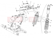 DUCATI Monster 600 City REAR SHOCK ABSORBER » SWING ARM