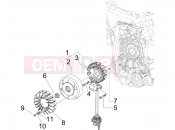 PIAGGIO Fly 150 (LBMM57) Flywheel magneto