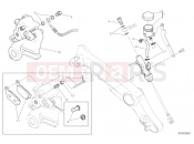 REAR BRAKE SYSTEM - Ducati Scrambler 1100 Sport 2019