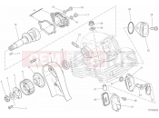 DUCATI Scrambler Desert Sled VERTICAL CYLINDER HEAD & TIMING