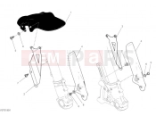 DUCATI 2020 Scrambler Full Throttle Front Mudguard