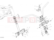 DUCATI 2020 Scrambler Full Throttle Steering Assembly