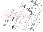 DUCATI Monster 600 Dark FRONT FORK » FRONT SUSPENSION