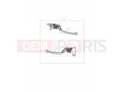 TRIUMPH Tiger 800 XRT Long Lever Kit, Adjustable