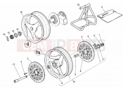 DUCATI Superbike 748 R WHEELS » FRONT WHEEL