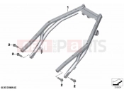 Rear frame - BMW Motorrad C evolution (0C03) 2020