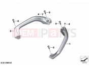 Grab handles - BMW Motorrad C evolution (0C03) 2020