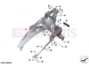 Licence plate holder - BMW Motorrad C evolution (0C03) 2020