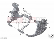 Front panel carrier - BMW Motorrad C evolution (0C03) 2020