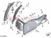 Fairing side section, front - BMW Motorrad C evolution (0C03) 2020