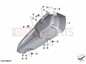 Engine trim panel - BMW Motorrad C evolution (0C03) 2020