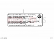 BMW Motorrad BMW 2020 C models C evolution (0C03) Instruction notice, Payload | Instruction notice, Payload