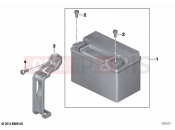 Battery with holder - BMW Motorrad C evolution (0C03) 2020