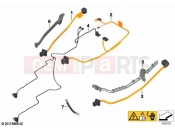 Wiring harnesses, high-volt. batt. unit - BMW Motorrad C evolution (0C03) 2020