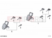 Single key locking system EWS 4 - BMW Motorrad C evolution (0C03) 2020