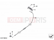 Seat bench locking system - BMW Motorrad C evolution (0C03) 2020