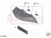 Rear light / rear reflector - BMW Motorrad C evolution (0C03) 2020