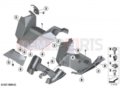 BMW Motorrad BMW 2022 C models CE04 (0C51, 0C53) Handlebar fairing | Handlebar fairing
