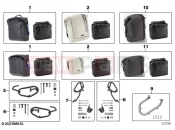 BMW Motorrad BMW 2023 C models CE04 (0C51, 0C53) Side bags | Side bags