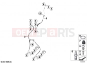 BMW Motorrad BMW 2023 C models CE04 (0C51, 0C53) Brake lines, front | Brake lines, front
