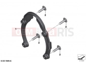 BMW Motorrad BMW 2023 C models CE04 (0C51, 0C53) Holder, charging socket | Holder, charging socket