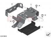 BMW Motorrad BMW 2023 C models CE04 (0C51, 0C53) Holder, battery | Holder, battery