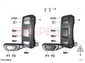 BMW Motorrad BMW 2023 C models CE04 (0C51, 0C53) Additional switch special vehicle left 2 | Additional switch special vehicle left 2