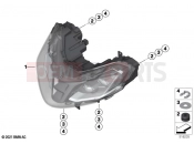 BMW Motorrad BMW 2023 C models CE04 (0C51, 0C53) LED headlight | LED headlight