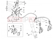 DUCATI Superbike 748 SPS FRONT BRAKE SYSTEM » BRAKING SYSTEM